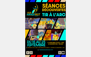 Séances Découvertes Rentrée 2021