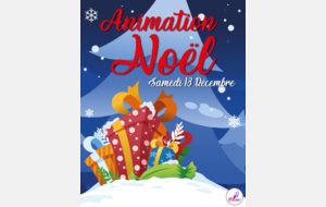 🟣 18 Décembre 2021 - ANIMATION DE NOËL 🎅